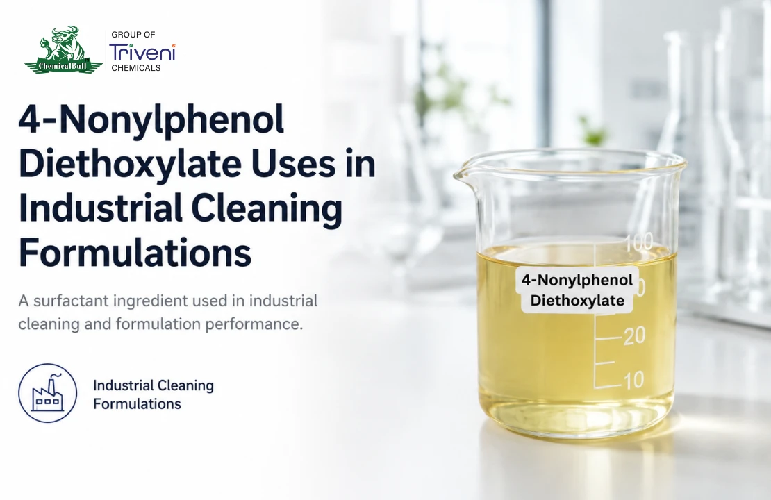 4-Nonylphenol Diethoxylate Uses in Industrial Cleaning Formulations