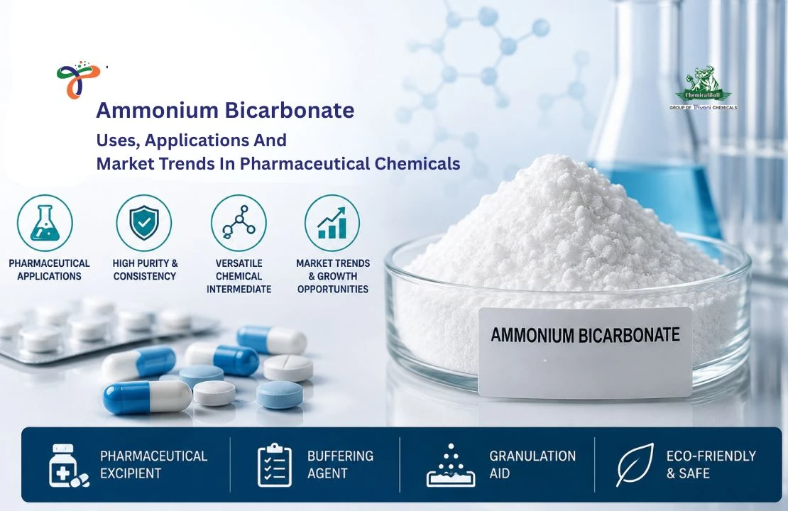 Ammonium Bicarbonate Uses, Applications And Market Trends In Pharmaceutical Chemicals