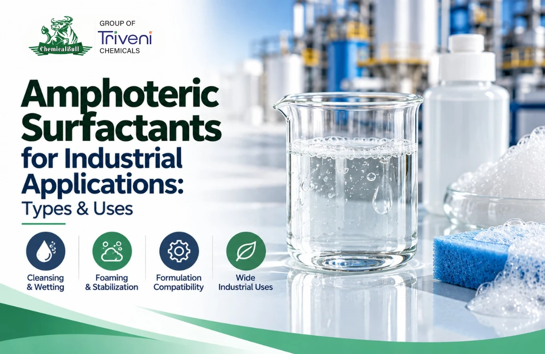 Amphoteric Surfactants for Industrial Use: Types and Uses