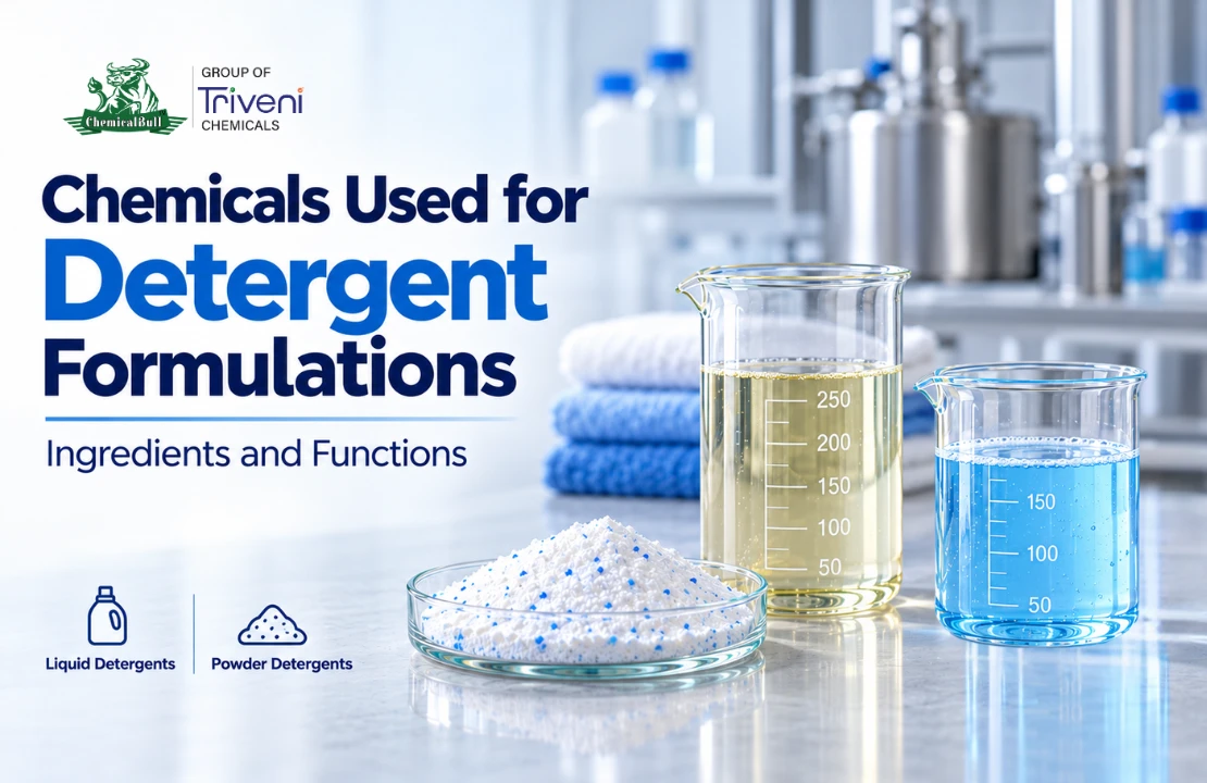 Chemicals Used for Detergent Formulations: Ingredients and Functions