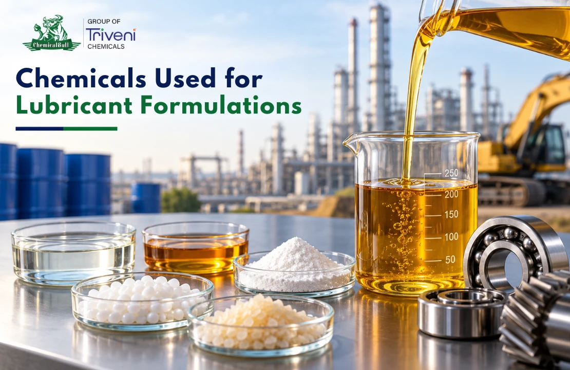 Chemicals Used for Lubricant Formulations: Base Oils and Additives