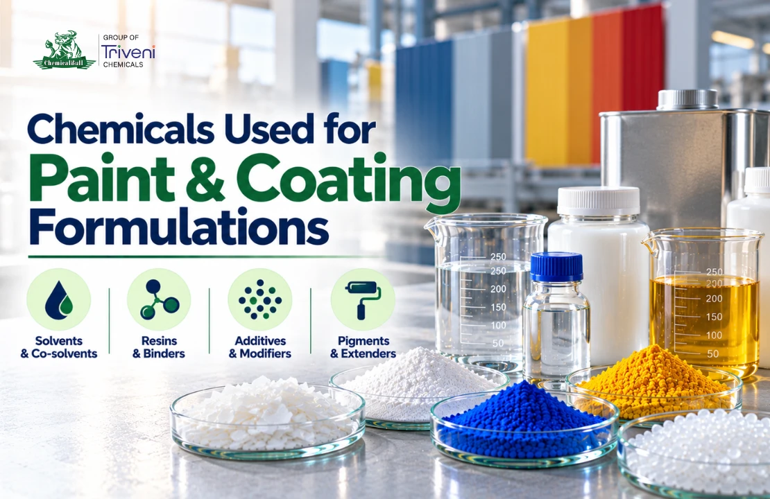 Chemicals Used for Paint & Coating Formulations