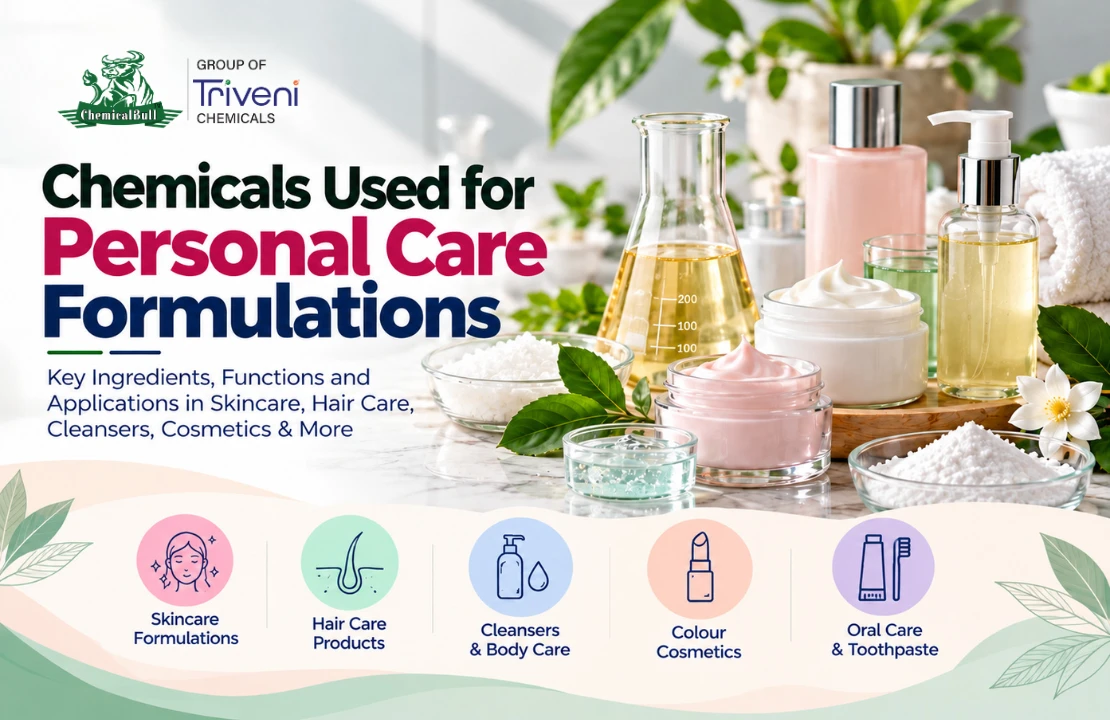 Chemicals Used for Personal Care Formulations: Ingredients, Applications and Bulk Buying Guide