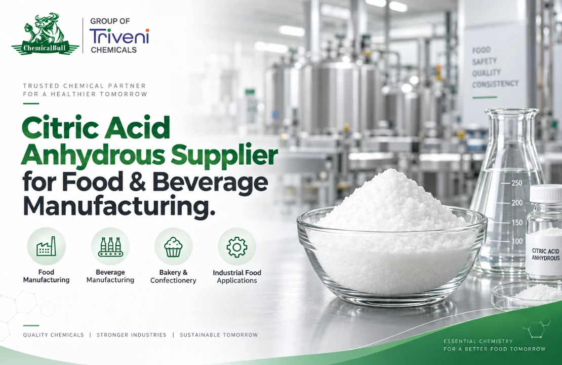 Citric Acid Anhydrous Supplier for Food & Beverage