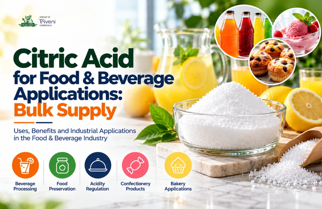 Citric Acid for Food & Beverage Applications: Bulk Supply