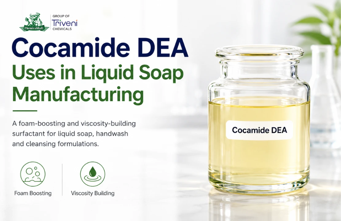 Cocamide DEA Uses in Liquid Soap Manufacturing Cocamide DEA Uses in Liquid Soap Manufacturing