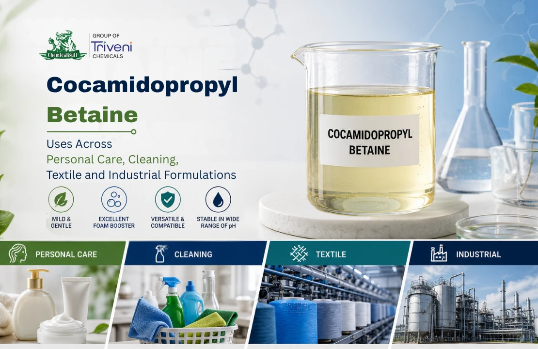 Cocamidopropyl Betaine Uses Across Personal Care, Cleaning, Textile and Industrial Formulations