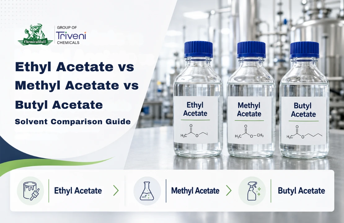 Ethyl Acetate vs Methyl Acetate vs Butyl Acetate: Complete Solvent Comparison Guide