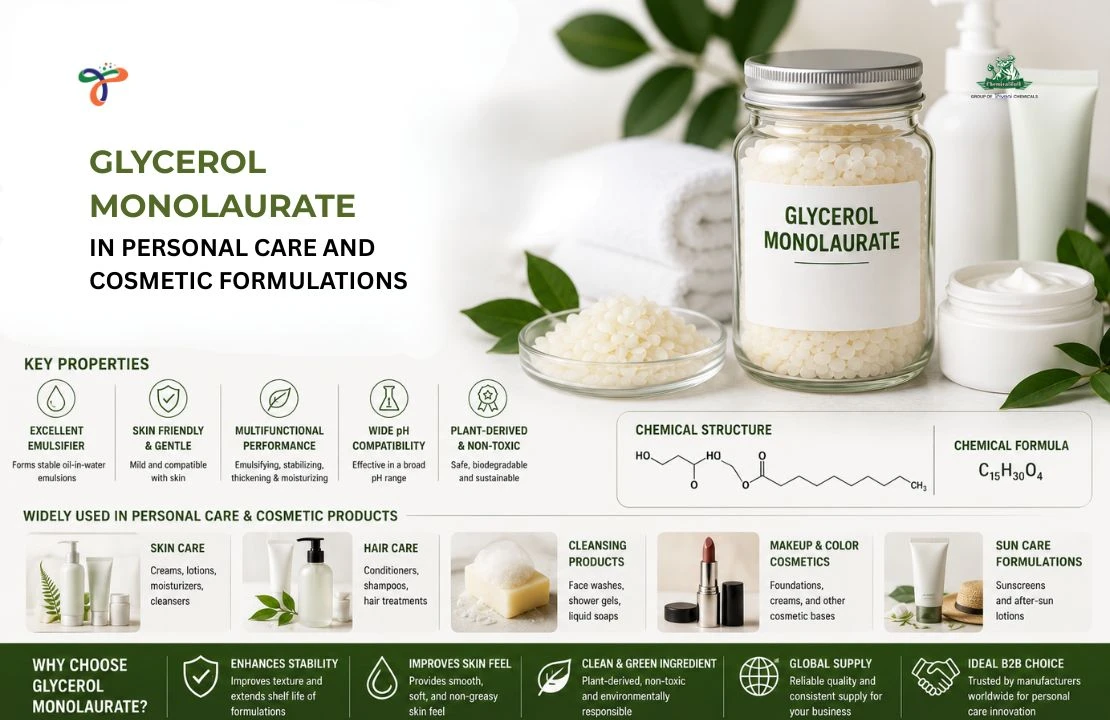 Glycerol Monolaurate In Personal Care And Cosmetic Formulations