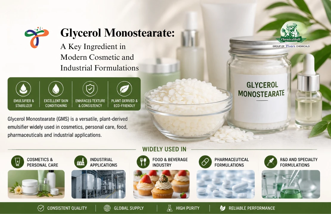 Glycerol Monostearate: A Key Ingredient In Modern Cosmetic And Industrial Formulations