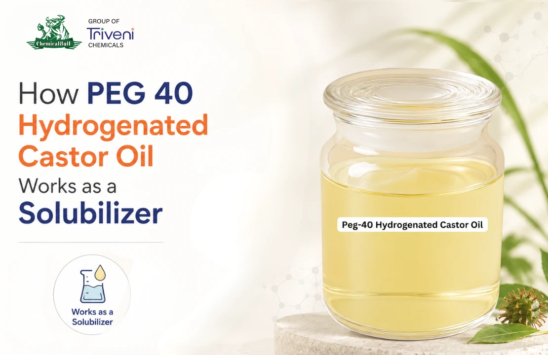 How PEG 40 Hydrogenated Castor Oil Works as a Solubilizer