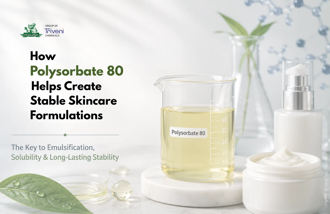 How Polysorbate 80 Helps Create Stable Skincare Formulations