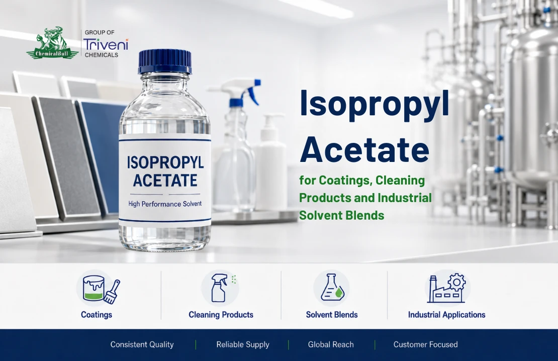 Isopropyl Acetate for Coatings, Cleaning Products and Industrial Solvent Blends