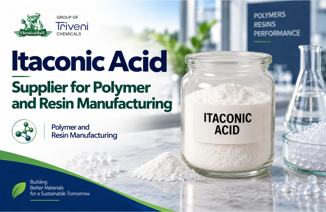 Itaconic Acid Supplier for Polymer and Resin Manufacturing