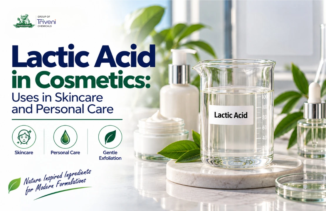 Lactic Acid in Cosmetics: Uses in Skincare and Personal Care