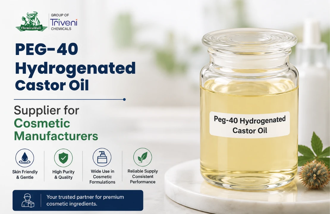PEG-40 Hydrogenated Castor Oil Supplier for Cosmetic Manufacturers
