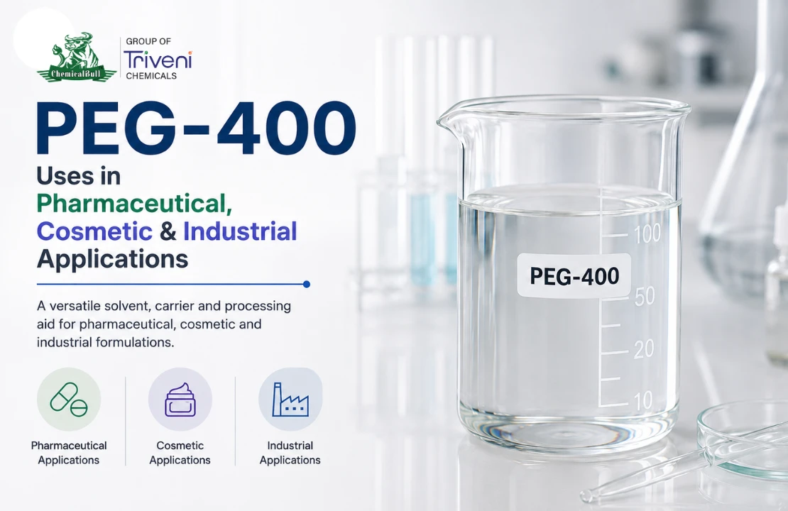 PEG-400 Applications Across Pharmaceuticals, Cosmetics and Industry