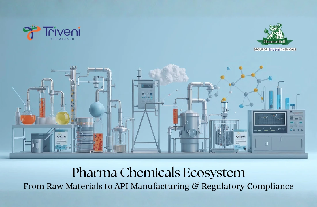 Pharma Chemicals Ecosystem: From Raw Materials To Api Manufacturing And Regulatory Compliance