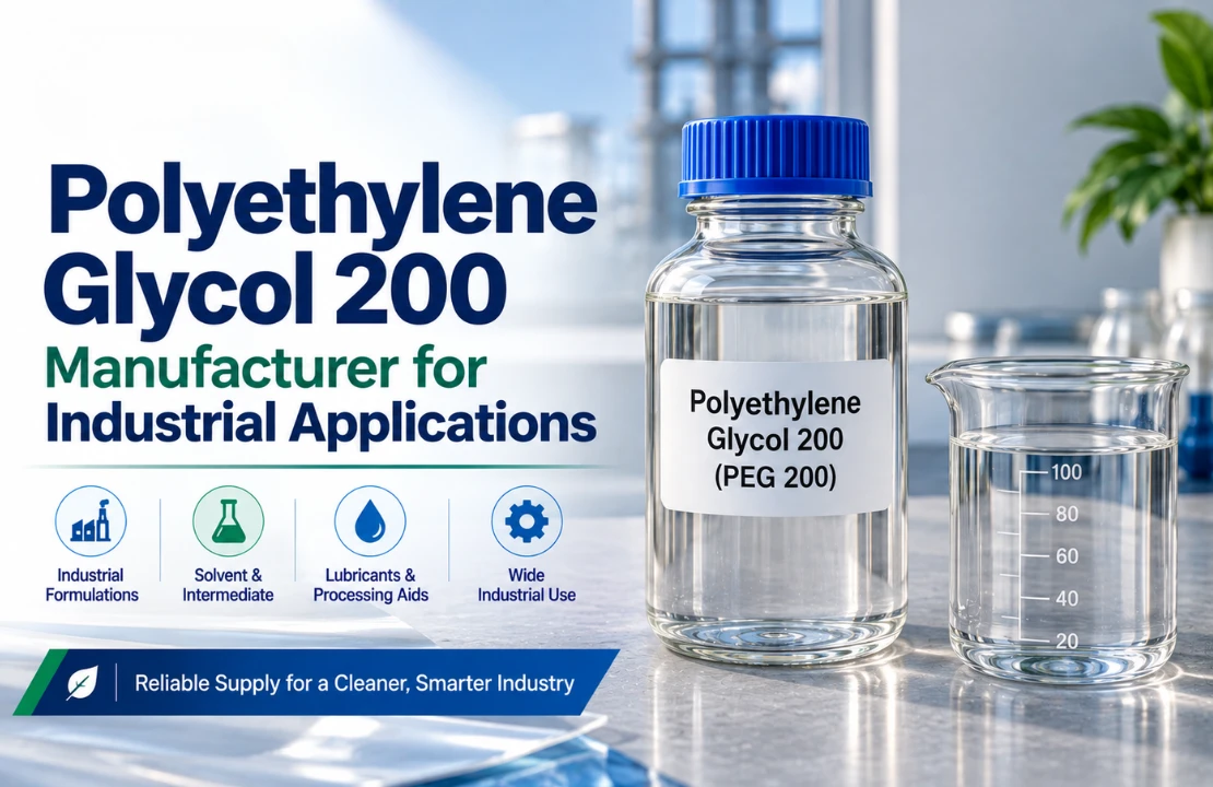 Polyethylene Glycol 200 Manufacturer for Industrial Applications