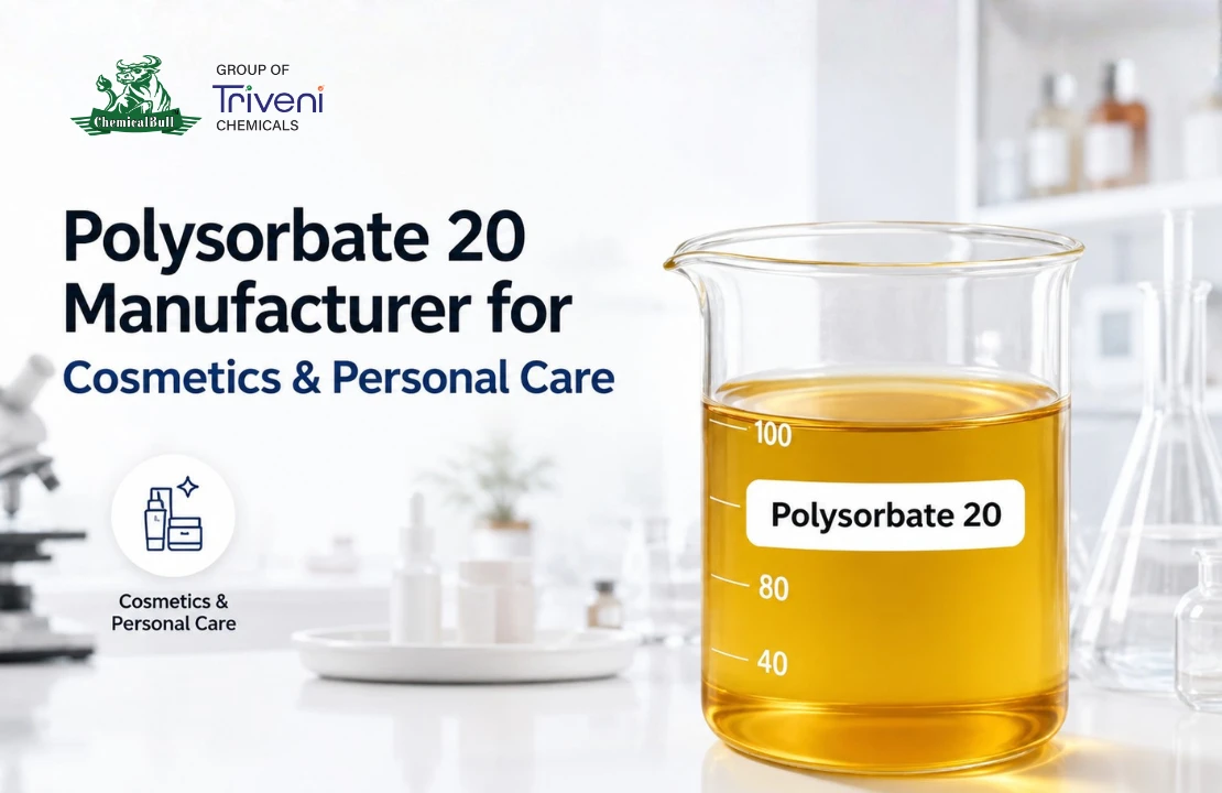 Polysorbate 20 Manufacturer for Cosmetics and Personal Care