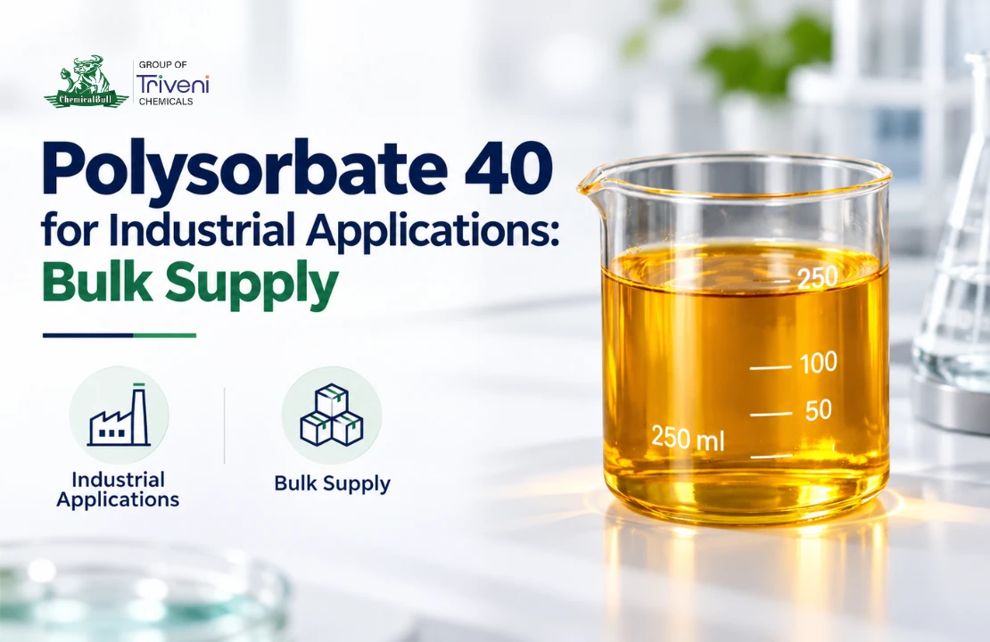 Polysorbate 40 for Industrial Applications: Bulk Supply