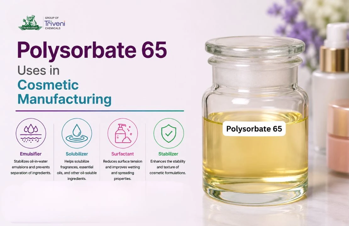 Polysorbate 65 Uses in Cosmetic Manufacturing