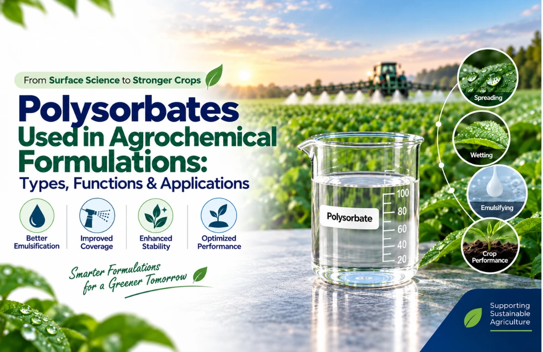 Polysorbates Used in Agrochemical Formulations: Types, Functions & Applications