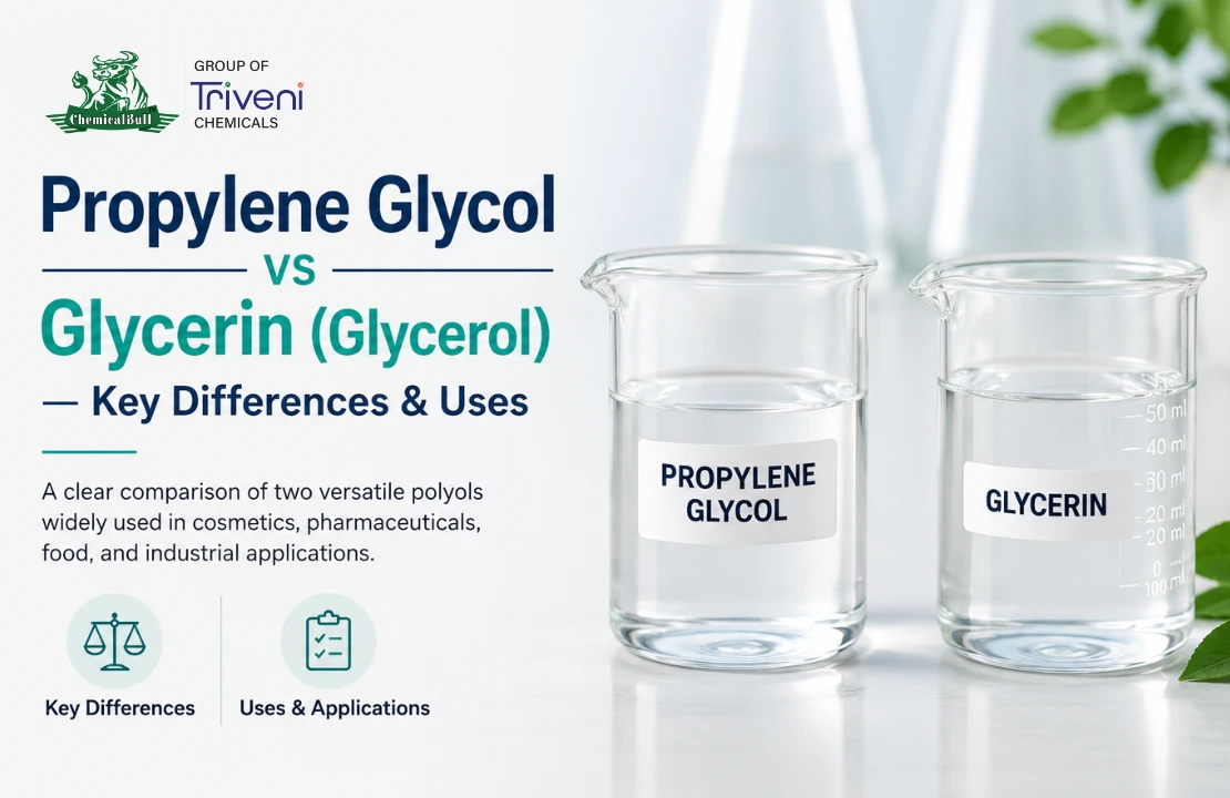 Propylene Glycol vs Glycerin (Glycerol): Key Differences and Uses