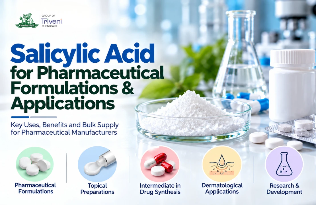 Salicylic Acid for Pharmaceutical Formulations & Applications
