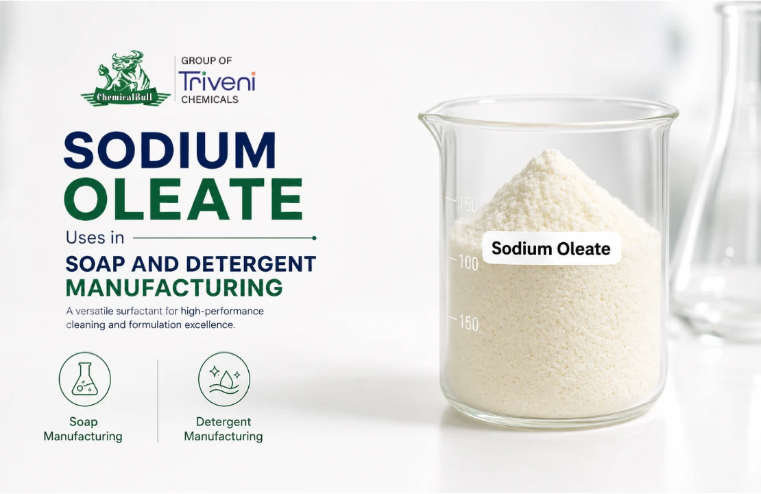 Sodium Oleate Uses in Soap and Detergent Manufacturing