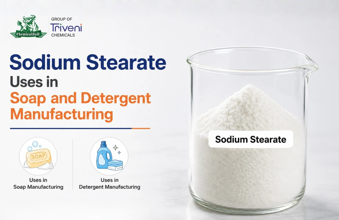 Sodium Stearate Uses in Soap and Detergent Manufacturing