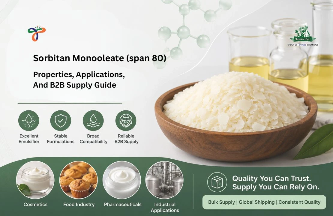 Sorbitan Monooleate (span 80): Properties, Applications, And B2b Supply Guide