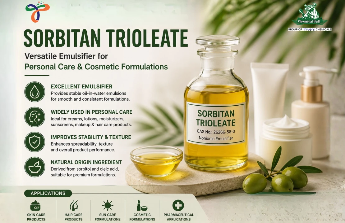 Sorbitan Trioleate Applications, Uses And Market Trends In Personal Care Chemicals