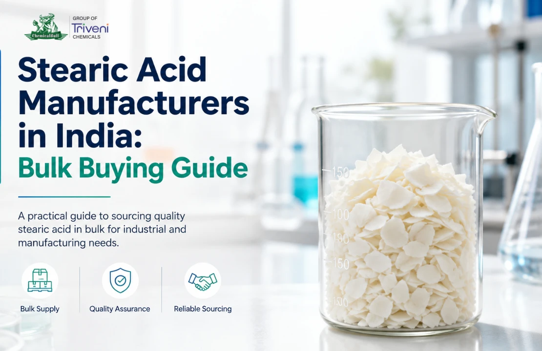 Stearic Acid Manufacturers in India: Bulk Price, Grades & Buying Guide