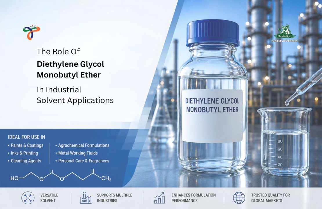 The Role Of Diethylene Glycol Monobutyl Ether In Industrial Solvent Applications