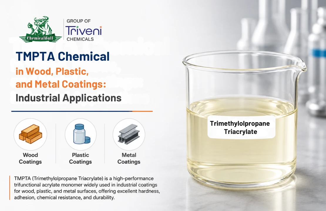 TMPTA in Industrial Coatings: Wood, Plastic & Metal Applications