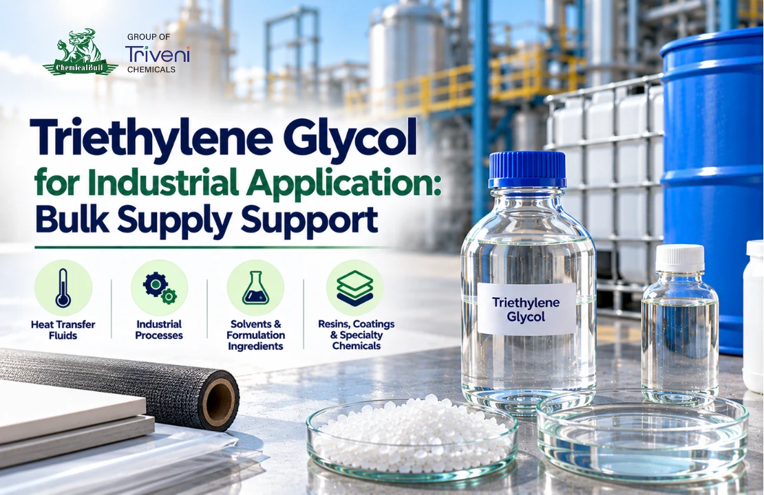 Triethylene Glycol for Industrial Application: Bulk Supply