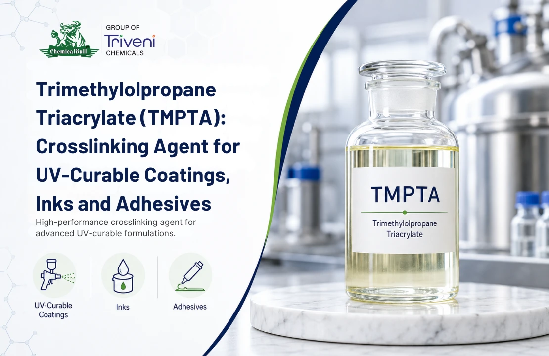 Trimethylolpropane Triacrylate (TMPTA): Crosslinking Agent for UV-Curable Coatings, Inks and Adhesives
