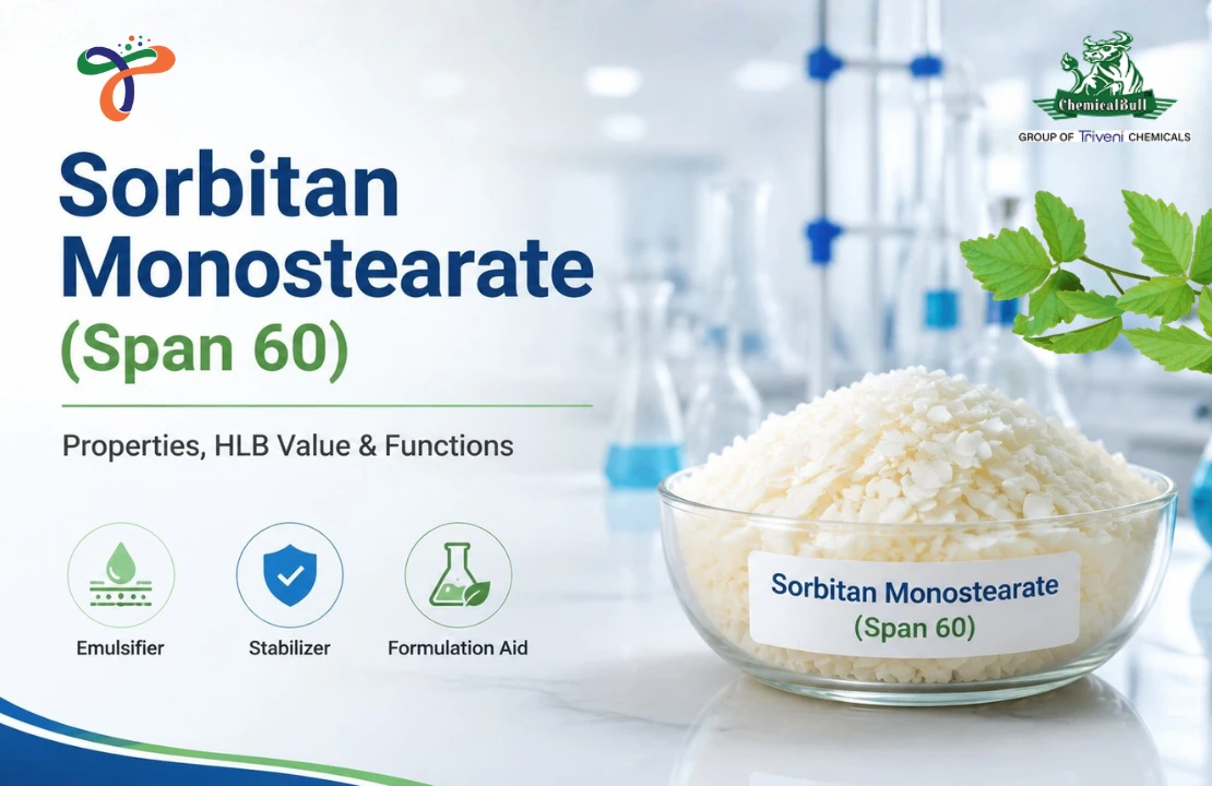 What Is Sorbitan Monostearate (Span 60)? Properties, HLB Value and Functions