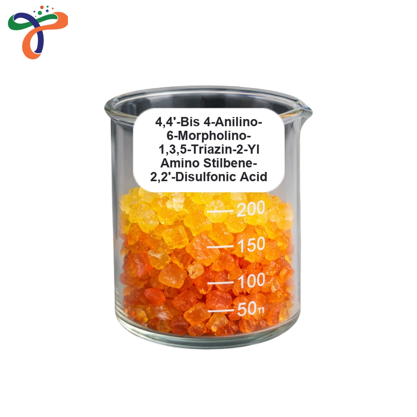 4,4-Bis 4-Anilino-6-Morpholino-1,3,5-Triazin-2-Yl Amino Stilbene-2,2'-Disulfonic Acid