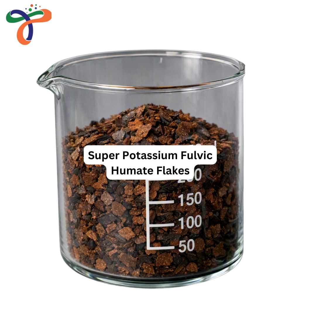 Super Potassium Fulvic Humate Flakes