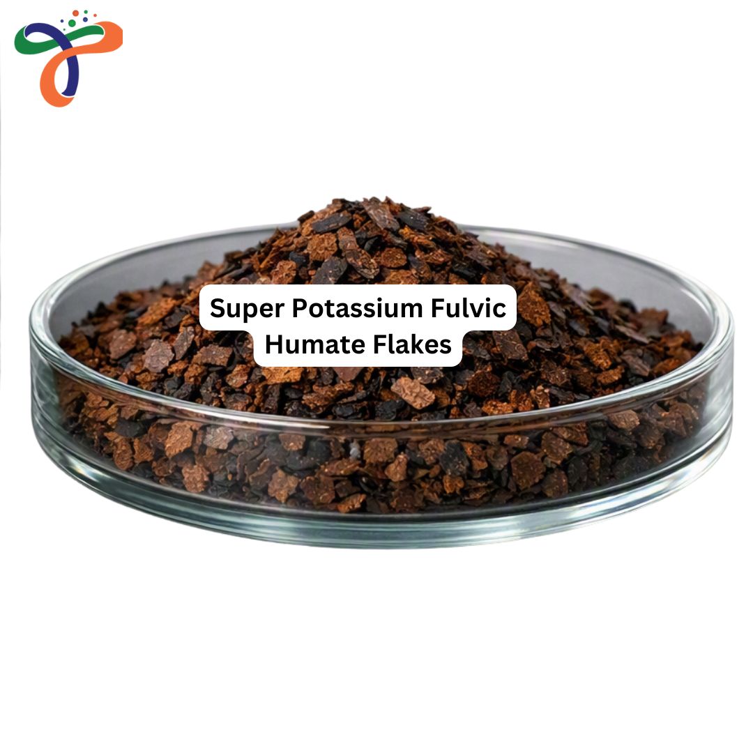 Super Potassium Fulvic Humate Flakes